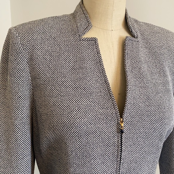 St. John Belted Knit Jacket - Picture 3 of 6